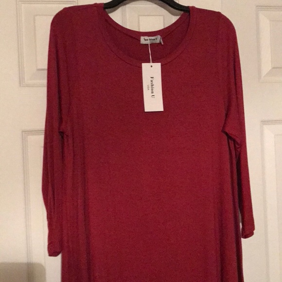 Fashion U Pom Pom tunic. New with tags! - Picture 3 of 3